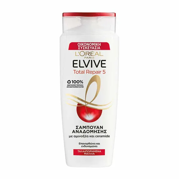 L'oreal Elvive Total Repair 5 Σαμπουάν Για Ταλαιπωρημένα Μαλλιά 700ml.