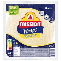 Mission Τορτίγιες Σίτου 6x370gr