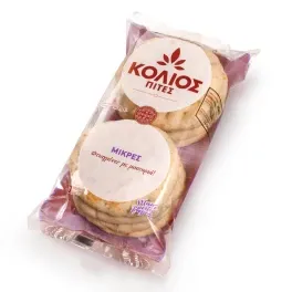 Κολιός Πίτες Για Σουβλάκια Μικρές Κατεψυγμένες 10 Τεμάχια 400g