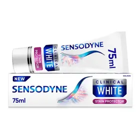 Sensodyne Clinical White Enamel Strengthening, Οδοντόκρεμα Λεύκανσης & Eνδυνάμωσης, 75ml