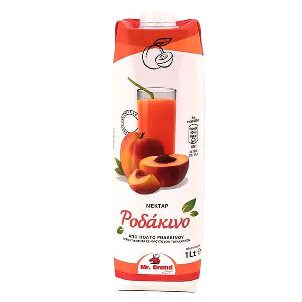 MrGrand Χυμός Νέκταρ Ροδάκινο 1lt.
