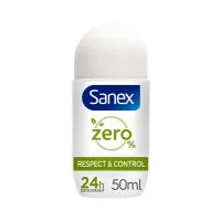 Sanex Ζero % Extra Control Αποσμητικό Roll-On 50ml