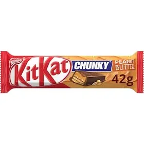 KITKAT Γκοφρέτα Chunky Φυστικοβούτυρο 42g