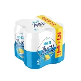 FIX Μπύρα Άνευ Λεμόνι Χωρίς Αλκοόλ Κουτί 330ml