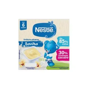 Επιδόρπιο Γάλακτος Βανίλια Nestle 4x100 g