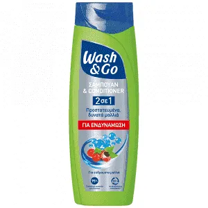 Wash & Go 2in1 Men Σαμπουάν Fort. 6/360 ml