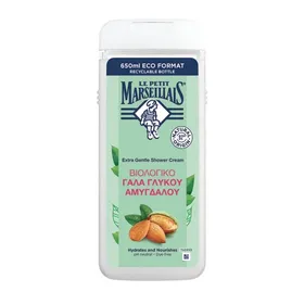 SHOWER CREAM EXTRA GENTLE Γάλα Βανίλιας Βιολογικό 650ml