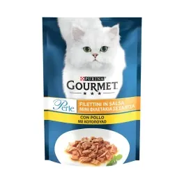 Gourmet Υγρή Τροφή Γάτας Perle Κοτόπουλο 85g
