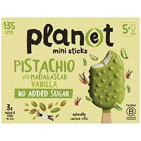 Planet Pistachio Madagaskar Vanilia No Sugar 5τεμ 225gr 275ml