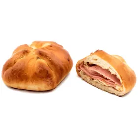Brioche φωλιά με μπέικον κατεψυγμένη