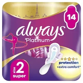 ALWAYS Σερβιέτες Ultra Platinum Super Plus 14 Τεμάχια
