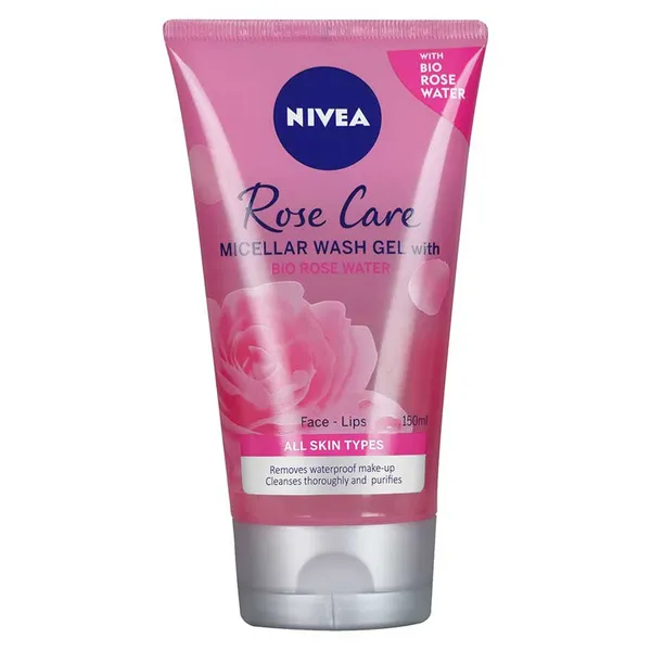 Nivea Micellair Gel Ντεμακιγιάζ Με Ροδόνερο 150ml