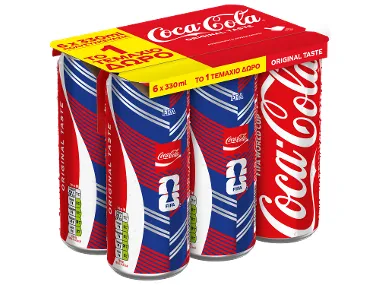 Αναψυκτικό 5+1 δώρο ποικιλία 6x330ml