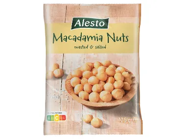 Macadamia ψημένα και αλατισμένα 125 g