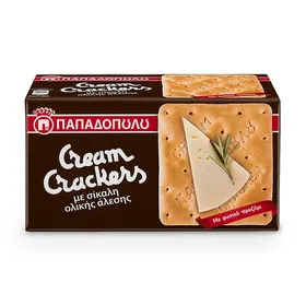 Cream Crackers Ολικής Άλεσης 175g