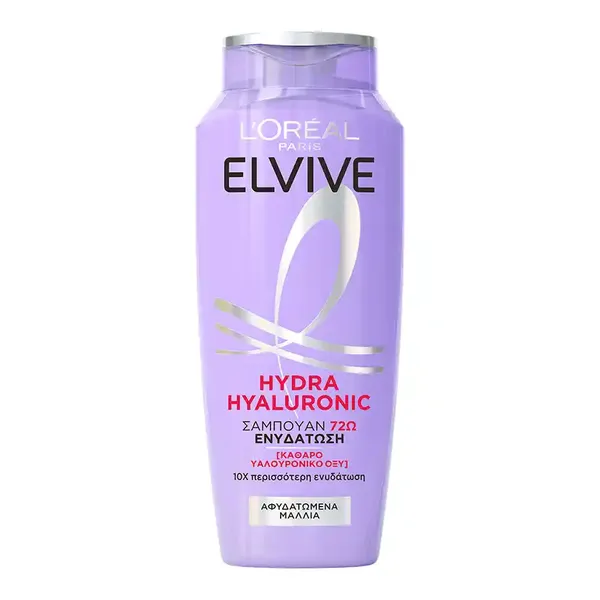 L'oreal Elvive Hydra Hyaluronic Σαμπουάν Για Αφυδατωμένα Μαλλιά 400ml.