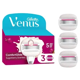 Gillette Venus ComfortGlide Sugarberry Ανταλλακτικά Ξυραφάκια 3τεμ.