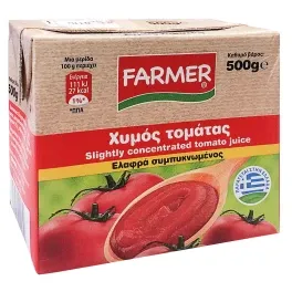 TOMATA PASSATA Ελαφρά Συμπυκνωμένος Χυμός Τομάτας 7%