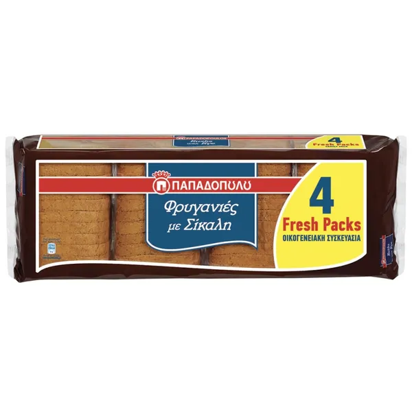 ΦΡΥΓΑΝΙΕΣ FRESH PACKS Με Σίκαλη