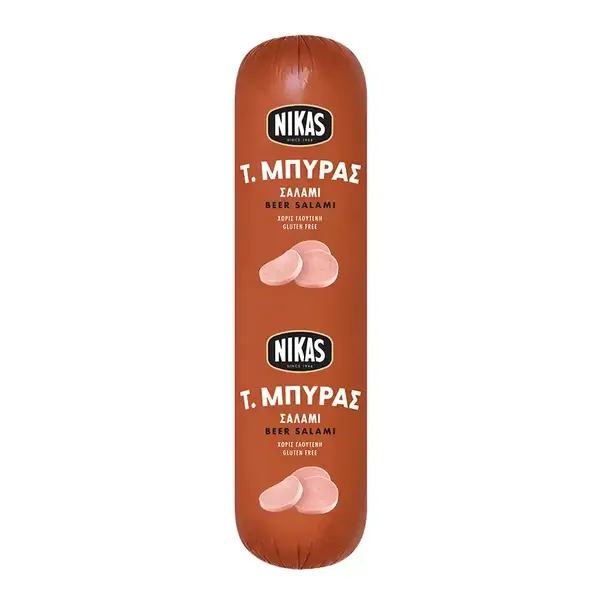 Νίκας Σαλάμι Μπύρας Ημίξηρο 1 kg