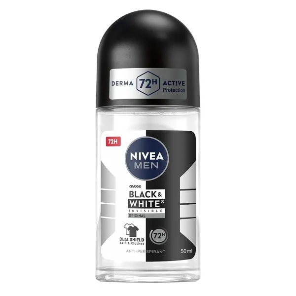 NIVEA Αποσμητικό Roll On Black & White Ultimate 50ml