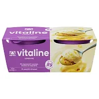 VITALINE Επιδόρπιο Γιαουρτιού Lemon Pie 2x150g