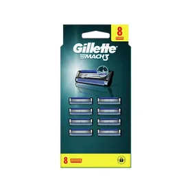 GILLETTE Mach3 Ανταλλακτικά 8τεμ. (+θήκη)