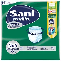 Sani Pants Εσώρουχα Ακράτειας Νο5 XXL 14τεμ