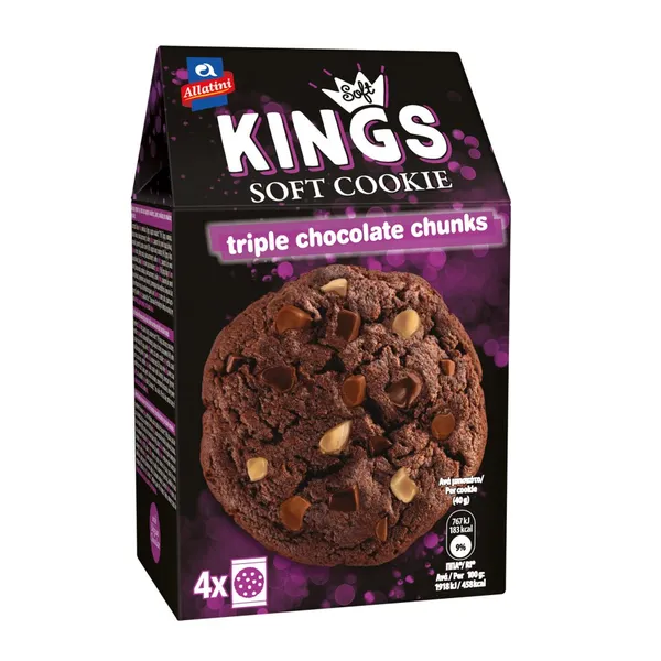 μπισκότα soft kings triple chocolate chunks
