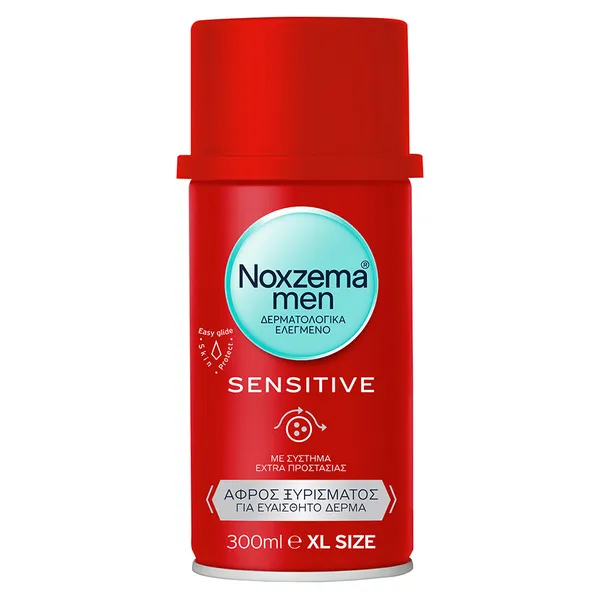 NOXZEMA sensitive αφρός ξυρίσματος 300ml