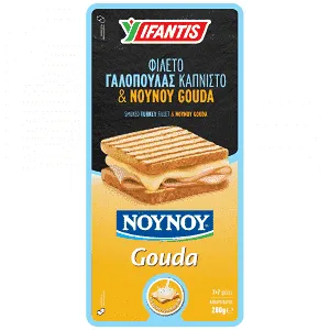 Σετ γαλοπούλα καπνιστή IFANTIS & gouda NOYNOY 280gr
