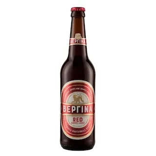 Μπύρα φιάλη Red Βεργίνα 500 ml