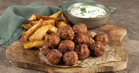 Κεφτεδάκια με πατάτες