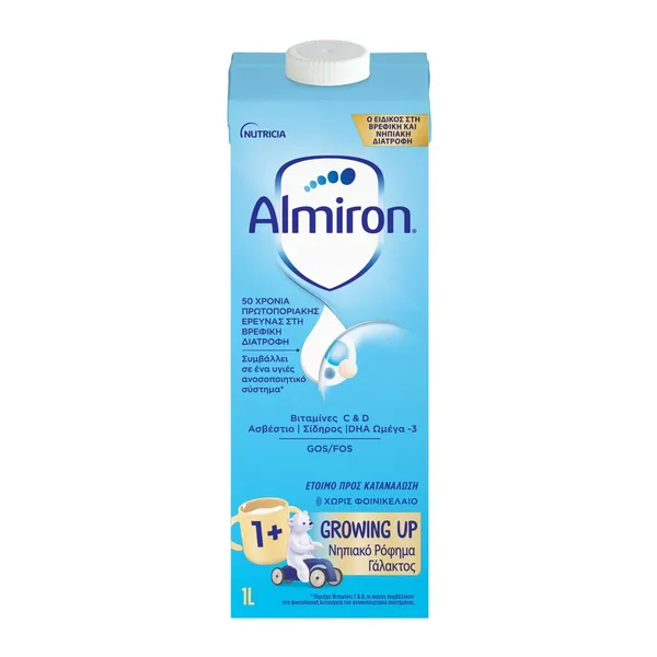 ALMIRON Γάλα Μακράς Διάρκειας Για Νήπια 1+ Ετών