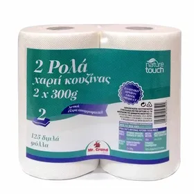 MrGrand Χαρτί Κουζίνας Λευκό 2x300γρ.