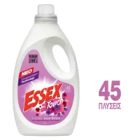 Απορρυπαντικό Πλυντηρίου Ρούχων Υγρό Touch Aroma Non-Stop Essex 45 Μεζ / 2.25 lt
