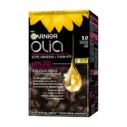 GARNIER Olia Βαφή Μαλλιών Νο5.0 Καστανό Ανοιχτό