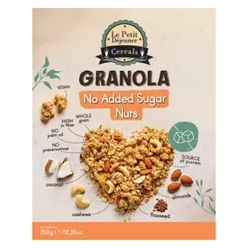 Granola LE PETIT DEJEUNER με ξηρούς καρπούς χ. προσθήκη ζάχαρης 350γρ.