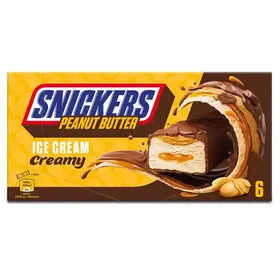 Snickers Παγωτό Peanut Butter 6x39γρ. /41,5ml.