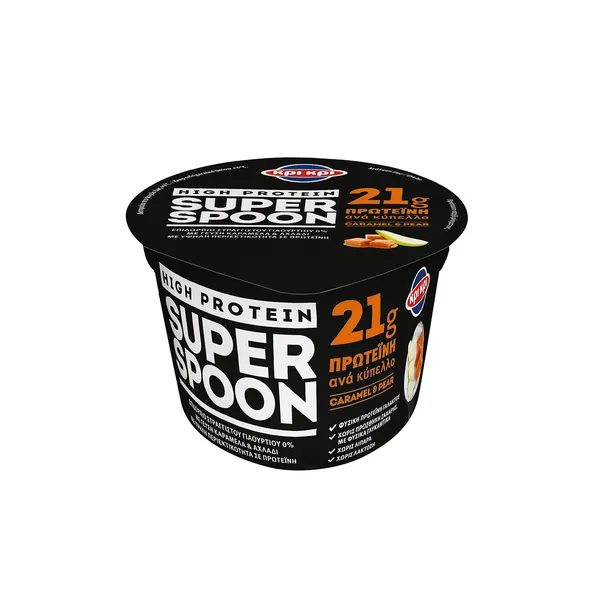 ΚΡΙ ΚΡΙ SUPER SPOON HIGH PROTEIN επιδόρπιο γιαουρτιού σε διάφορες γεύσεις 170g (συσκευασία 2τεμ.)