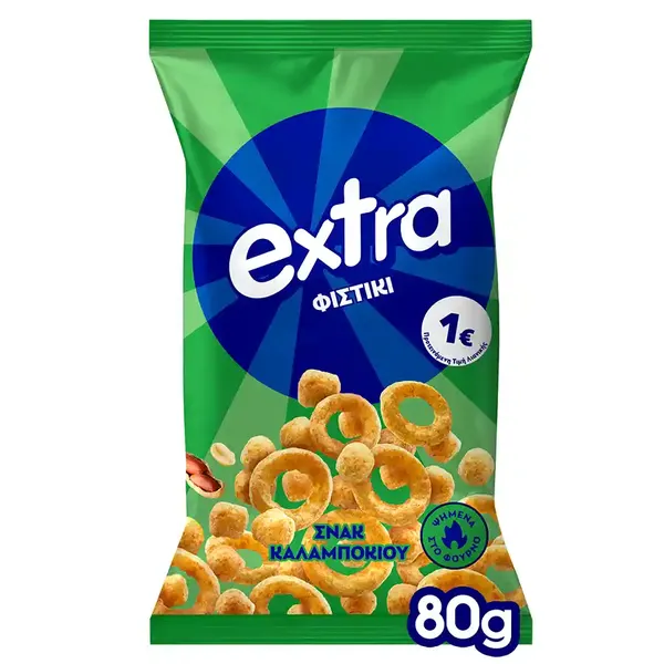 Extra Σνακ Φiστίκι 80γρ.