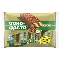 ΙΟΝ Σοκολάτα Φουντουκιού 4x38gr