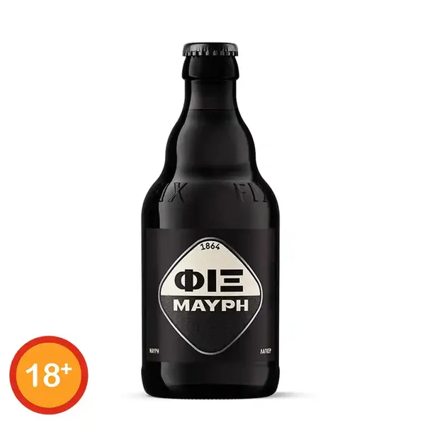 Φιξ Ελλάς Μπίρα Μαύρη 330ml. (Επιστρεφόμενη Φιάλη)
