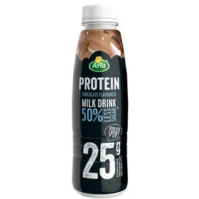 ARLA PROTEIN ρόφημα γάλακτος 50% λιγότερη ζάχαρη σοκολάτα ή βανίλια 500ml