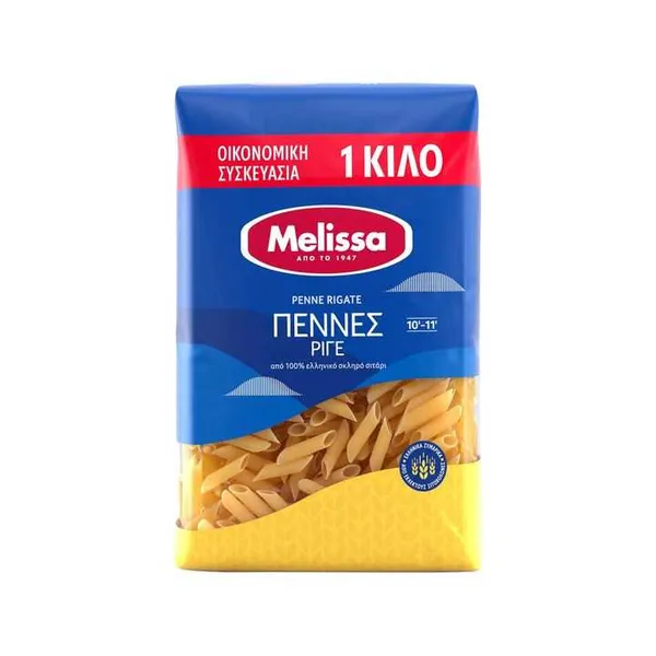 κριθαράκι μέτριο / πέννες ριγέ 1κιλ