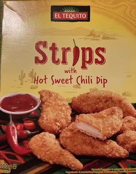 Chicken Strips με hot sweet chili