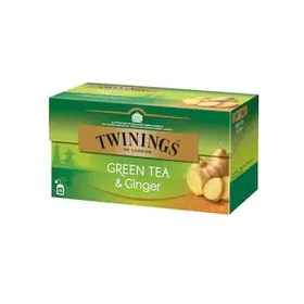 TWININGS Τσάι Πράσινο Τζίντζερ Λεμονόχορτο 25x1.6g