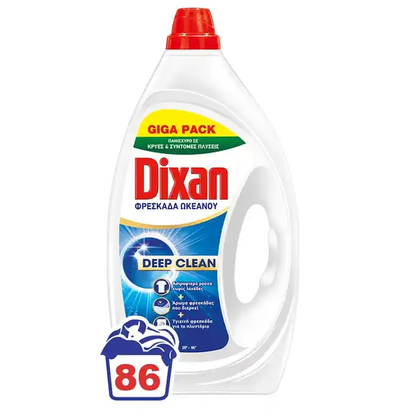 DIXAN υγρό απορρυπαντικό 86μεζ.