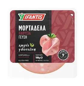 Μορταδέλα βραστή IFANTIS top καφέ