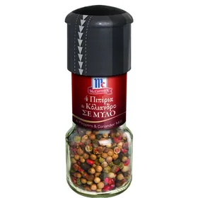 Μείγμα 4 Πιπέρια και Κόλιανδρο Μύλος McCormick (24g)